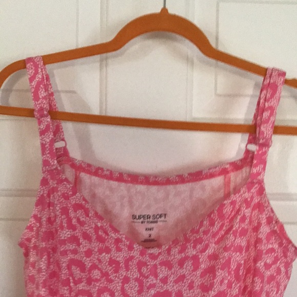 TORRID TANK MINI DRESS - SUPER SOFT LEOPARD PINK - Picture 4 of 9